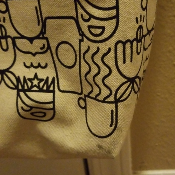 Starbucks Canvas Travel Bag/Tote - Picture 5 of 5